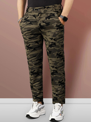 VeBNoR Regular Fit Men Green Trousers