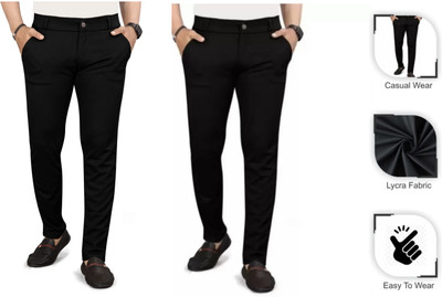 ynam Regular Fit Men Multicolor Trousers