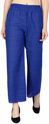 HouseOfCommon Relaxed Women Blue Trousers