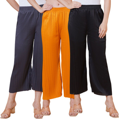 Kintu Parantu Regular Fit Women Multicolor Trousers