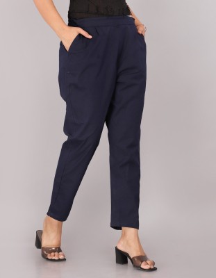 GOYAL TEXTILES Slim Fit Women Blue Trousers