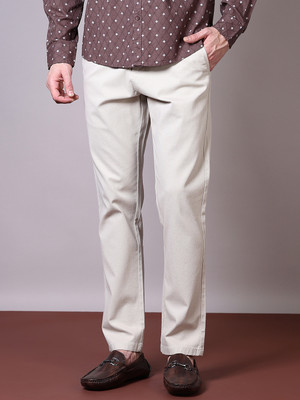 V-MART Regular Fit Men Grey Trousers
