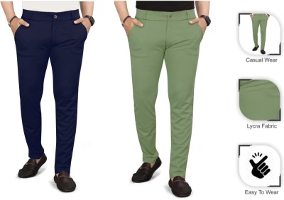 ynam Regular Fit Men Multicolor Trousers