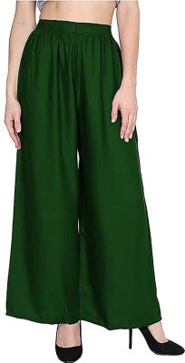 mmm Regular Fit Women Green Trousers