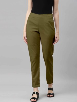 SHE PURE LUXURY WEAR Regular Fit Women Multicolor Trousers