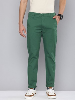 LEVI'S Slim Fit Men Green Trousers