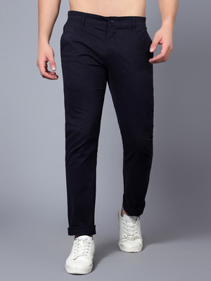 CANTABIL Regular Fit Men Blue Trousers