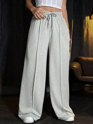 IMSA MODA Regular Fit Women Grey Trousers