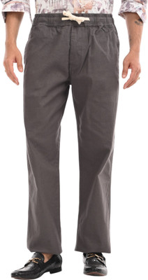 Estilocus Regular Fit Men Green Trousers
