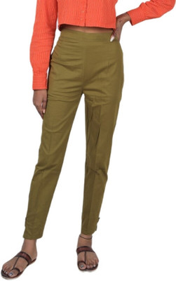 ANURUPAM FASHION Regular Fit Women Light Green Trousers