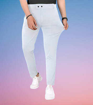 Style sync Regular Fit Men White Trousers