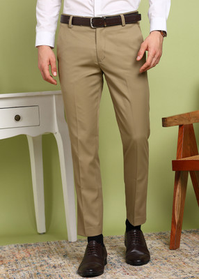 FUBAR Slim Fit Men Green Trousers