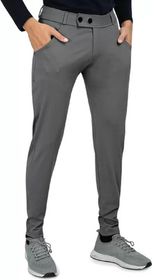 Chandan Tex Fab Regular Fit Men Grey Trousers