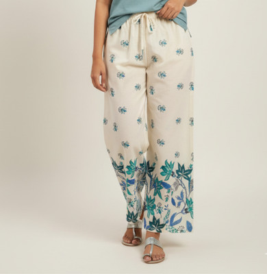 JK MIR Relaxed Women Light Blue Trousers