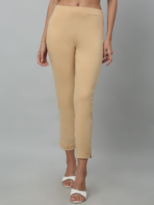CANTABIL Regular Fit Women Beige Trousers