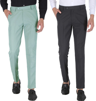 METRONAUT Slim Fit Men Multicolor Trousers