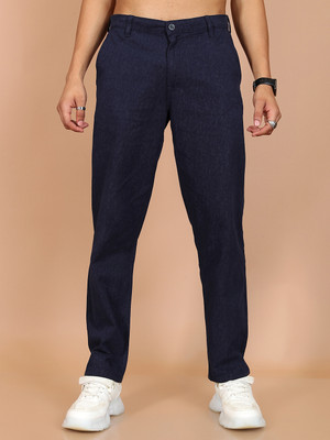HIGHLANDER Regular Fit Men Blue Trousers