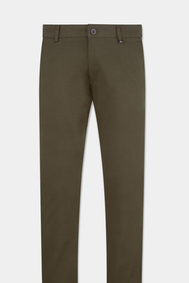 french crown Regular Fit Men Brown Trousers