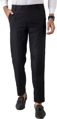 VX9 Regular Fit Men Black Trousers