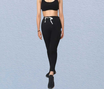 Royal-E-Kashmir Straight Fit Women Black Trousers