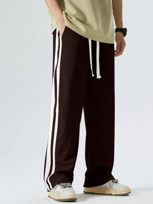 Leriya Fashion Regular Fit Men Brown Trousers