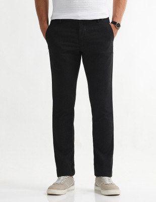 Arrow Sport Slim Fit Men Grey Trousers