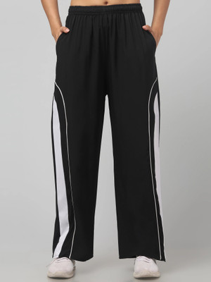 Kanishk Regular Fit Women Black Trousers