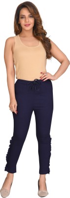 True Spirit Regular Fit Women Blue Trousers