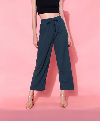 STREET9 Regular Fit Women Blue Trousers