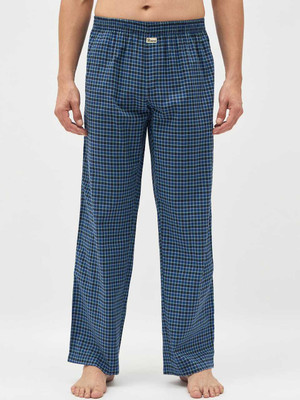 himens Men Dark Blue, Black Trousers