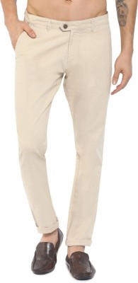 V-MART Regular Fit Men Beige Trousers