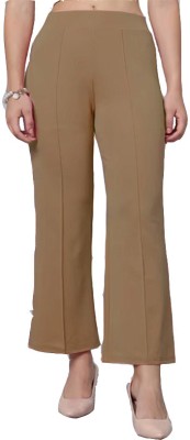 Blacktail Straight Fit Women Brown Trousers