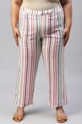 W Regular Fit Women Multicolor Trousers