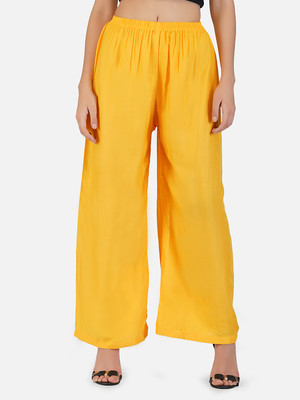 Siobhan Regular Fit Women Yellow Trousers