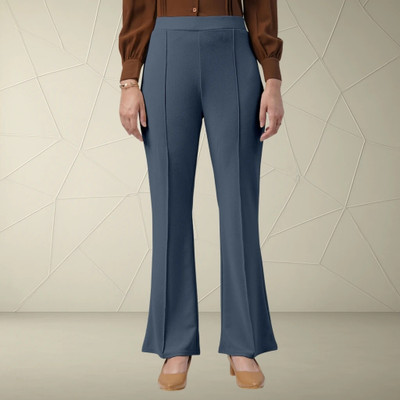 nitafashion Loose Fit Women Blue Trousers