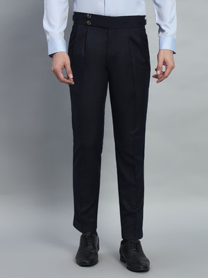 VIVA TRENDZ Regular Fit Men Dark Blue Trousers