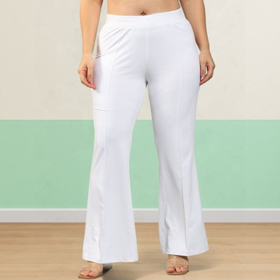 HouseOfCommon Loose Fit Women White Trousers