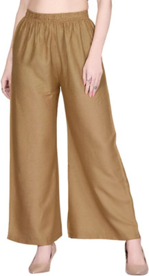 Vivika Flared Women Blue Trousers