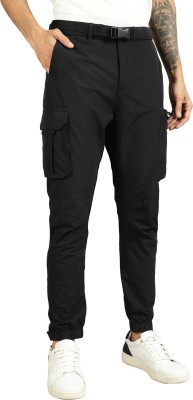 ROYAL ENFIELD Regular Fit Men Black Trousers