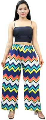 Fashionon Regular Fit Women Multicolor Trousers