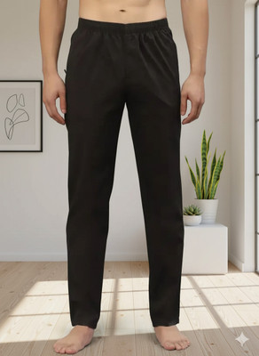 HAUWER Straight Fit Men Brown Trousers