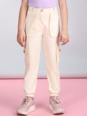 CUTIEKINS Regular Fit Girls White Trousers