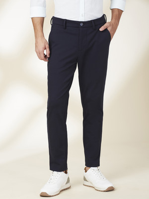 BEING HUMAN Regular Fit Men Blue Trousers