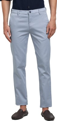 TURTLE Skinny Fit Men Light Blue Trousers