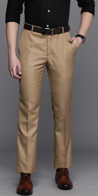 pesado Slim Fit Men Khaki Trousers