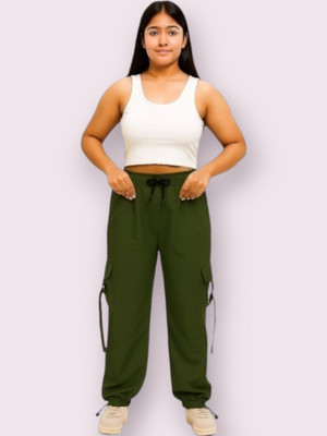 EpicDesigns Comfort Fit Women Green Trousers