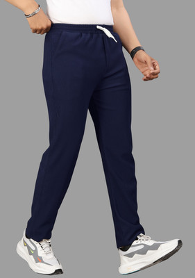 COMBRAIDED Slim Fit Men Brown Trousers