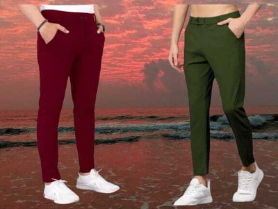 chirag enterprises Men Multicolor Trousers