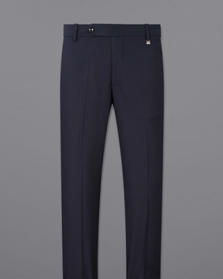 french crown Regular Fit Men Blue Trousers