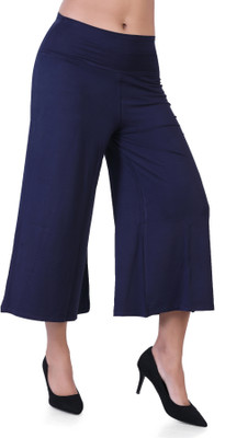 Laasa Sports Regular Fit Women Blue Trousers